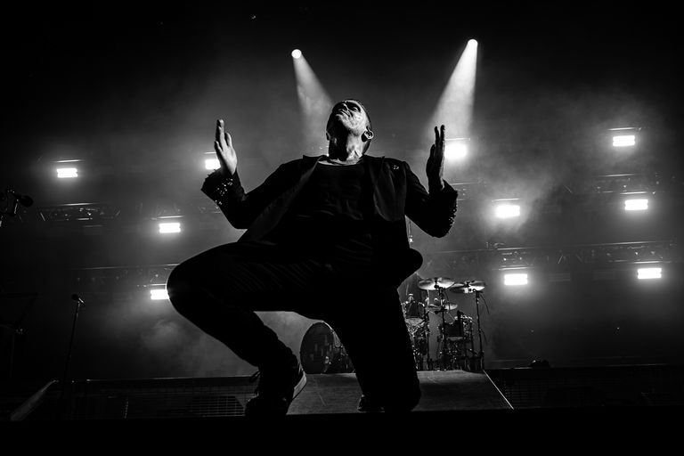Shinedown performing live at AEC Theatre in Adelaide